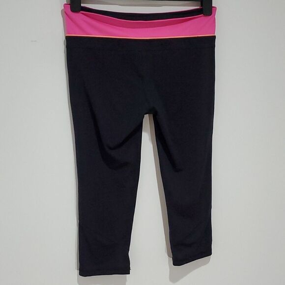 Champion medium black and pink athletic leggings - Picture 3 of 6